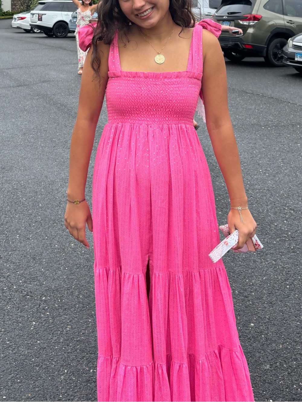 Revolve Pink Maxi Dress